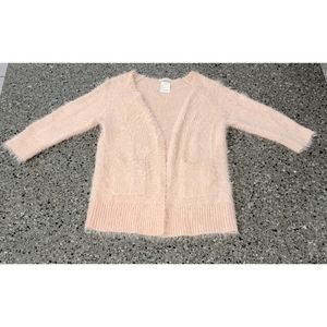 Zara Knitwear Pink Sweater Size 6